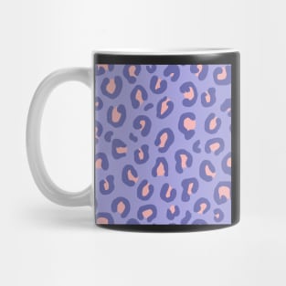 Purple Leopard Print Mug